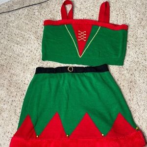 Mrs. Kalisz Christmas outfit